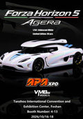 VMB Models - Forza Horizon Agera in “Iridescent White APA XPO.