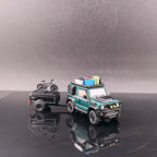 Fine Works64 1/64  Modified Suzuki Jimny Model  Emerald Metallic Green