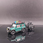 Fine Works64 1/64  Modified Suzuki Jimny Model  Emerald Metallic Green