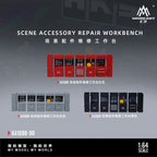 MoreArt 1:64 Scene Accessories Maintenance Workbench Resin Simulated Scene Accessories