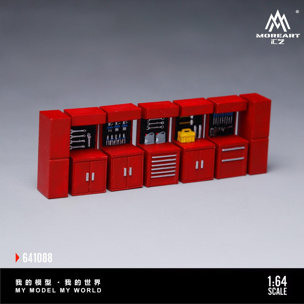 MoreArt 1:64 Scene Accessories Maintenance Workbench Resin Simulated Scene Accessories