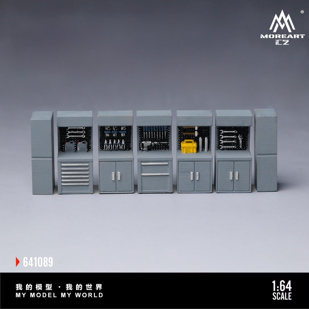 MoreArt 1:64 Scene Accessories Maintenance Workbench Resin Simulated Scene Accessories