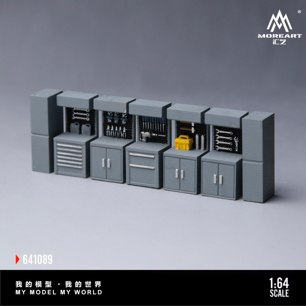 MoreArt 1:64 Scene Accessories Maintenance Workbench Resin Simulated Scene Accessories