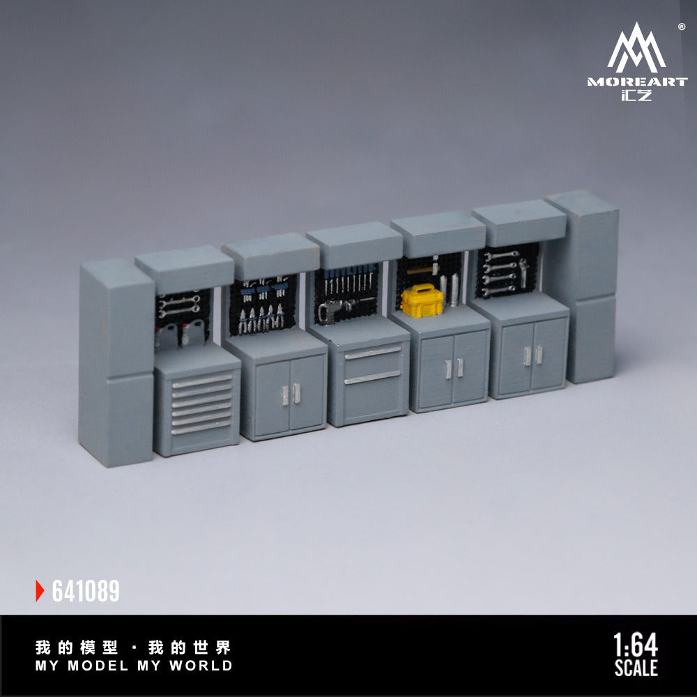 MoreArt 1:64 Scene Accessories Maintenance Workbench Resin Simulated Scene Accessories