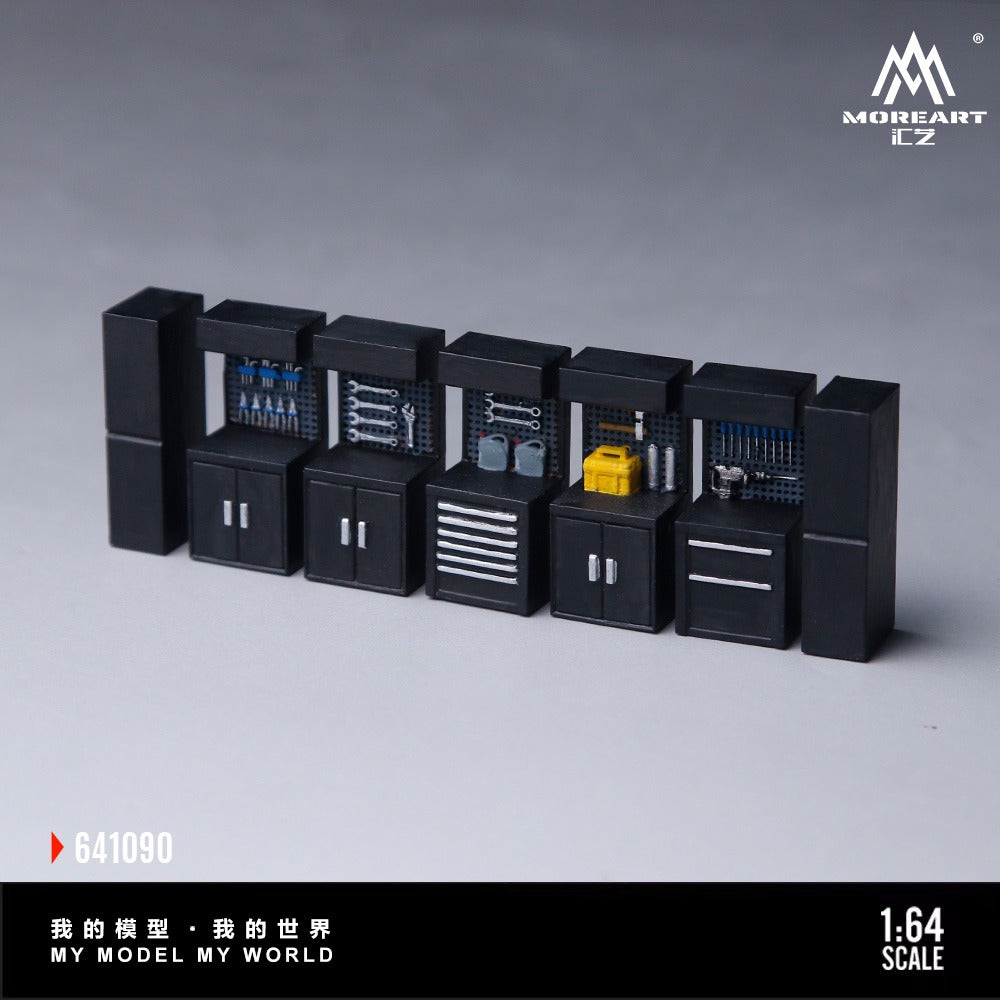 MoreArt 1:64 Scene Accessories Maintenance Workbench Resin Simulated Scene Accessories