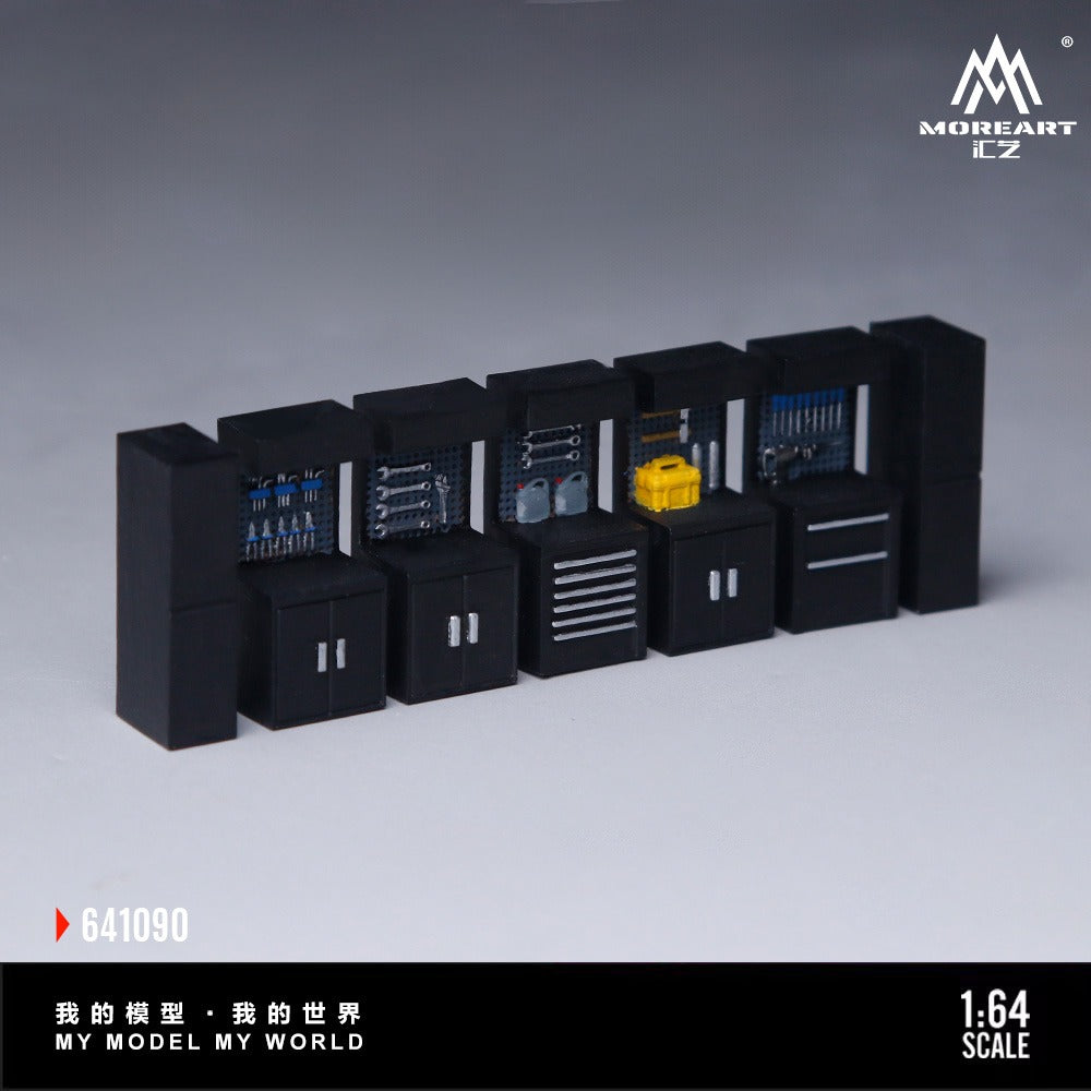 MoreArt 1:64 Scene Accessories Maintenance Workbench Resin Simulated Scene Accessories