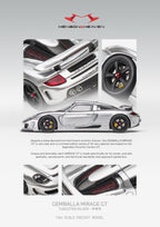 HH Model 1/64 Gemballa Mirage GT Diecast model. (Copy)