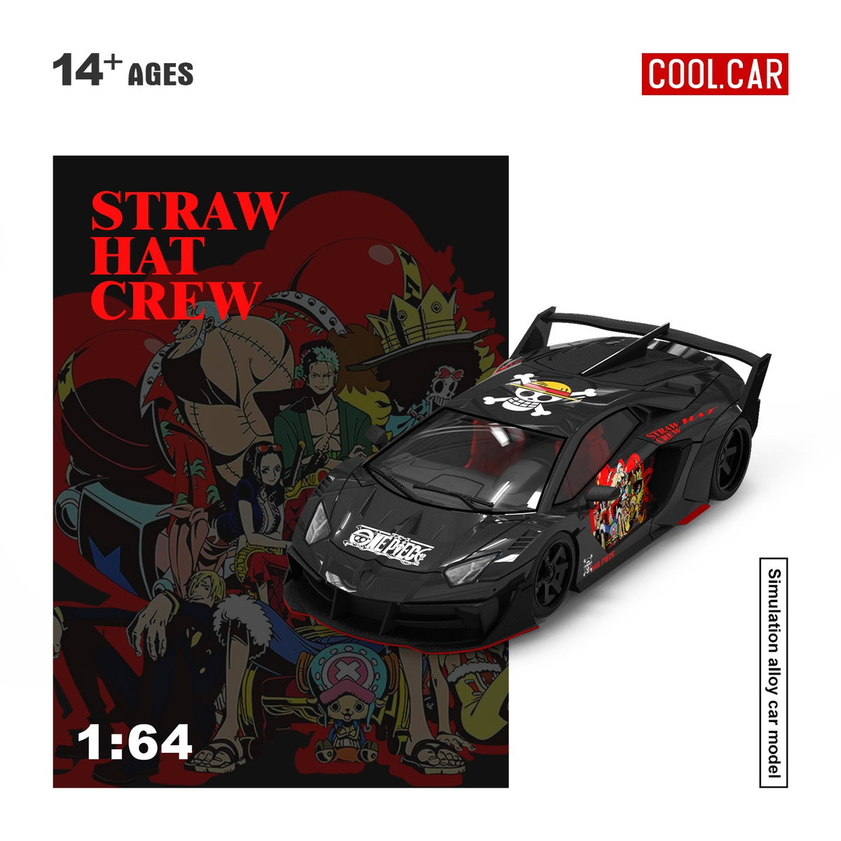 Cool Car 1:64 Lamborghini GTEVO One Piece