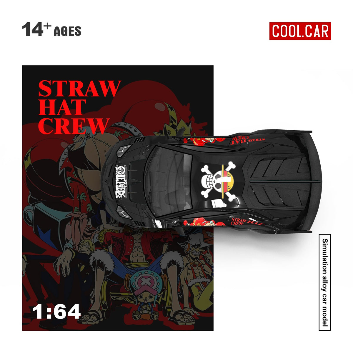 Cool Car 1:64 Lamborghini GTEVO One Piece