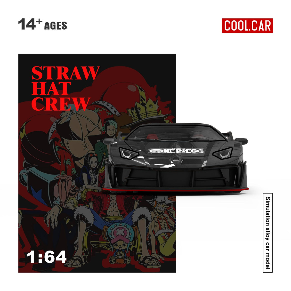 Cool Car 1:64 Lamborghini GTEVO One Piece