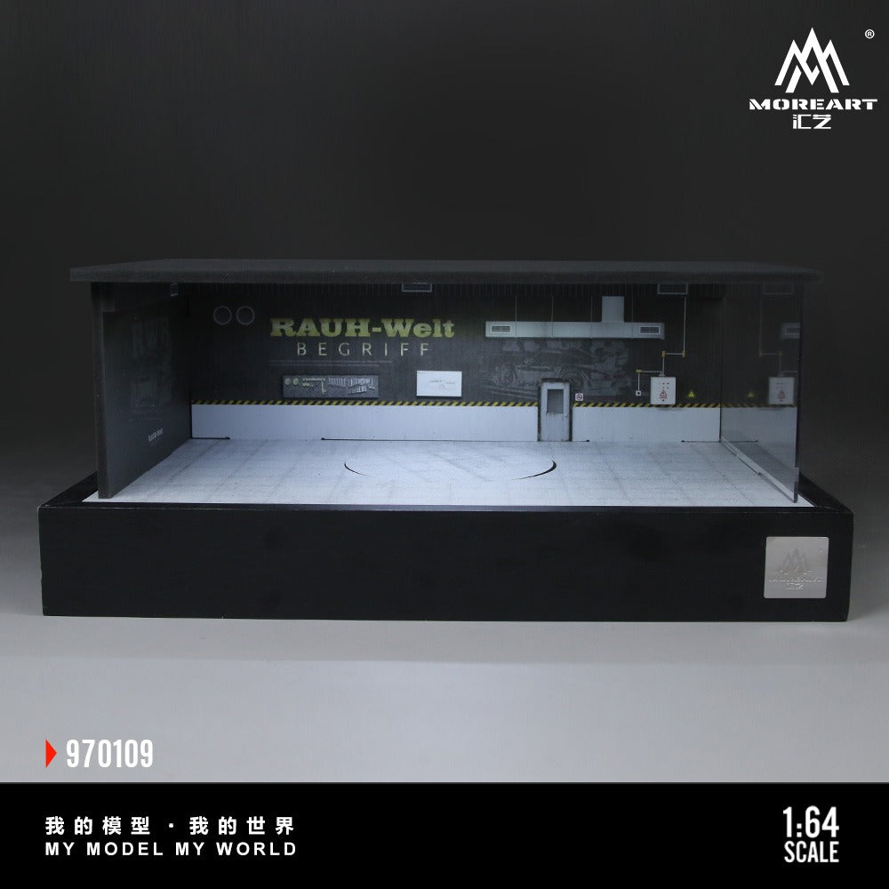 MoreArt 1:64 RWB Turntable Scene Simulation Model