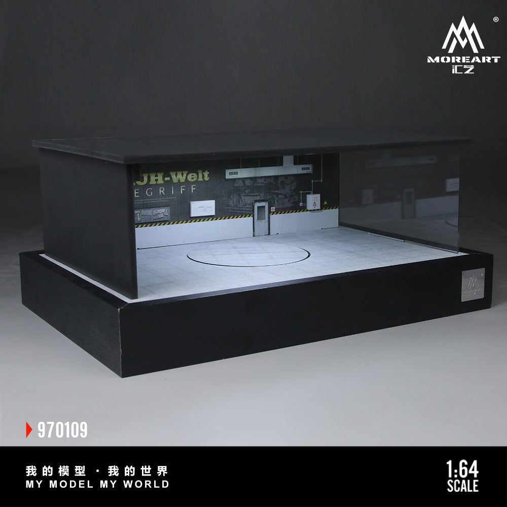 MoreArt 1:64 RWB Turntable Scene Simulation Model