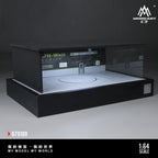 MoreArt 1:64 RWB Turntable Scene Simulation Model