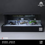 MoreArt 1:64 RWB Turntable Scene Simulation Model
