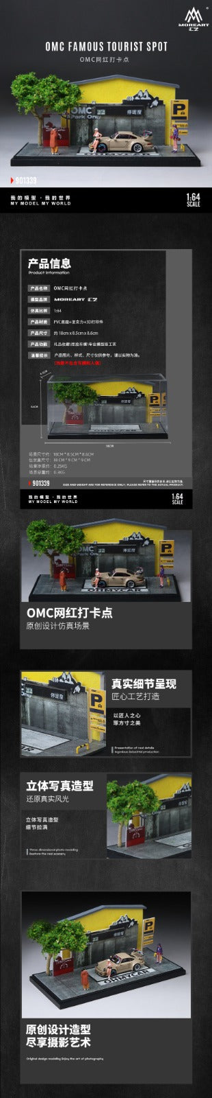 MoreArt 1:64 OMC Trend Spotting Series Models