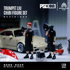 MoreArt × PSC DESIGN 1:64 Speaker LiuQ figure set resin model