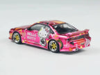 Tarmac Works x Vertex Silvia S14 Hello Kitty Diecast Car 1:64 PINK – Special Edition