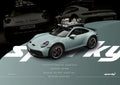Sparky 1/64 2023 Porsche 911 Dakar 3.0 - Shade Green - Tiny Exclusive